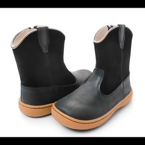 Livie and Luca Prance Black Boot, Toddler Size 7